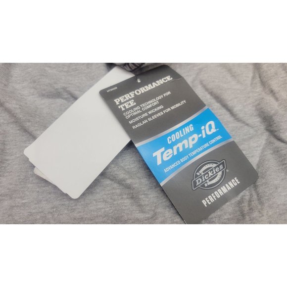 Men's Temp iQ Performance Cooling T-Shirt - Dickies Gray 2XL - Picture 7 of 9